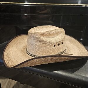 Resistol Jason Aldean Hicktown - Mexican Palm Straw Cowboy Hat(Calgary Stampede)